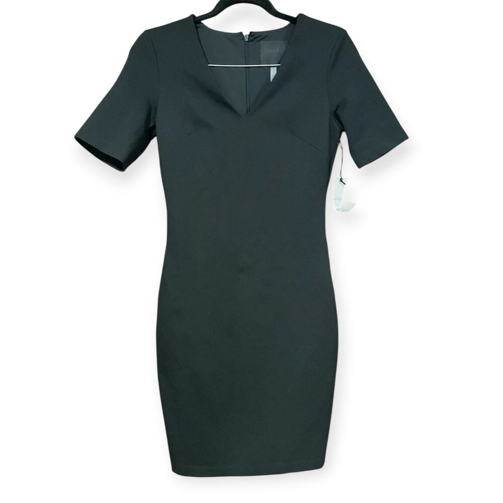 White House Black Market Dress Women 2 Black NWT